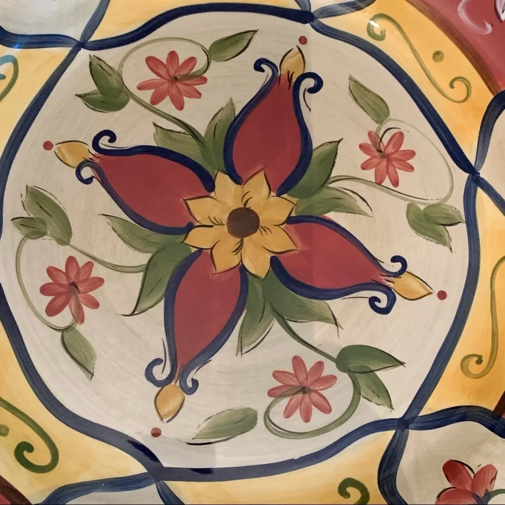 Pier 1 Vallarta 13 inch chop plate round platter